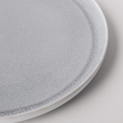 Teller flach U-Coupe 280 mm - Gaya Atelier Glacial Ice