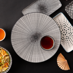 Talíř plytký ø 25 cm - Gaya Elements Fire