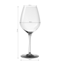 Red Wine Glass 570 ml - Optima Glas Lunasol