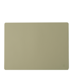 Placemat rectangle PVC olive 45 x 32 cm - Elements Ambiente
