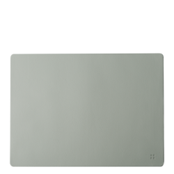 Placemat rectangle PVC silver 45 x 32 cm - Elements Ambiente