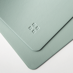 Prostírání obdélník PVC světle modré 45 x 32 cm - Elements Ambiente