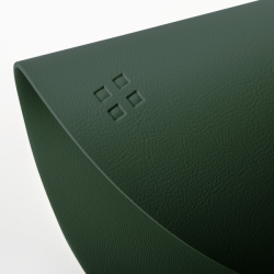 Tischset rund PVC grün ø 38 cm - Elements Ambiente