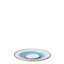 Mocca podšálka 12 cm - Gaya RGB Rustico lesklý Lunasol