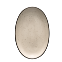 Oven dish oval 25 x 17 x 4.5 cm - Elements light grey speckled