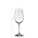 Weissweinglas 280 ml - BASIC Glas Lunasol