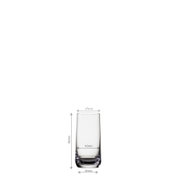 Spirits / liquor glas 50 ml - Univers Glas Lunasol