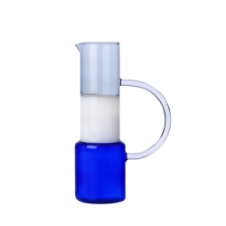 Krug Blau/Weiß/Rauch 1,2 l - ICHENDORF