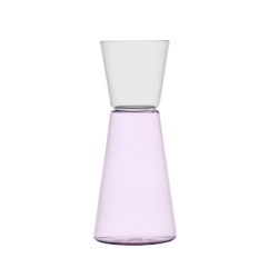Džbán ružová/priehľadný 750 ml - ICHENDORF