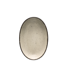 Auflaufform oval 25 x 17 x 4.5 cm - Elements light grey speckled