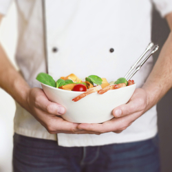 Miska oválná 16 x 12 x 7 cm - Gaya Atelier bílý