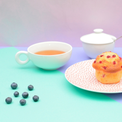 Tea Cup / Tea for one - RGB white glossy Lunasol