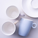 Coffee/Tea Saucer 15cm - RGB light blue glossy Lunasol
