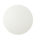 Placemat circle PVC white ø 38 cm - Elements Ambiente