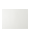 Placemat rectangle PVC white 45 x 32 cm - Elements Ambiente