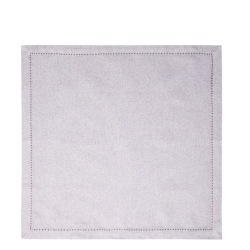 Cloth Napkin 45 x 45 cm Silver Melange, 2 pcs - BASIC Ambiente