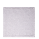 Stoffservietten 45 x 45 cm Silber-Melange, 2 Stk. - BASIC Ambiente