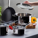 Orion Inox mit CNS-Profigriffen