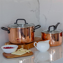 Sirius GAYA Copper Triply Inox mit Profigriffen