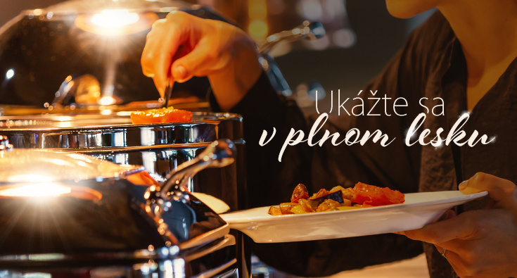 Prémiový chafing pre perfektný catering
