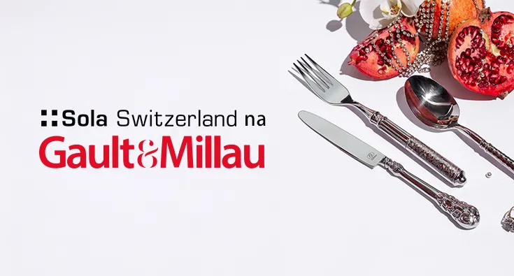 Sola Switzerland na galavečere Gault&Millau v Prahe