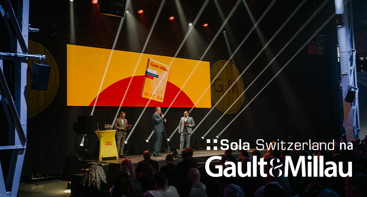 Sola Switzerland na galavečere Gault&Millau 2026 v Bratislave