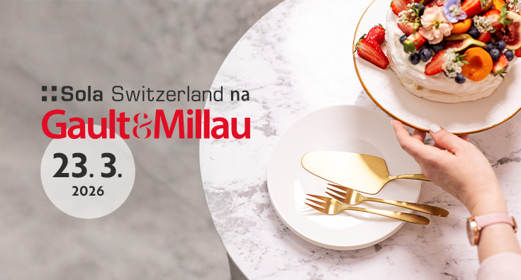 Sola Switzerland na odovzdávaní ocenení Gault&Millau v Bratislave